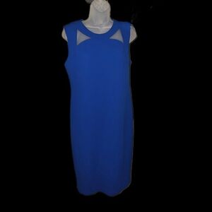 NWT size 10 Calvin Klein blue dress